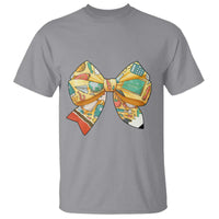 Funny Back To School T Shirt Cute Coquettes School Supplies Bow First Day - Wonder Print Shop