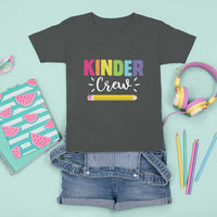 Kinder Crew T Shirt For Kid Kindergarten Back To School - Wonder Print Shop
