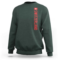 Switzerland Heritage Vintage Swiss Flag Schweiz Sweatshirt