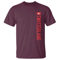 Switzerland Heritage Vintage Swiss Flag Schweiz T Shirt