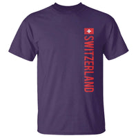 Switzerland Heritage Vintage Swiss Flag Schweiz T Shirt