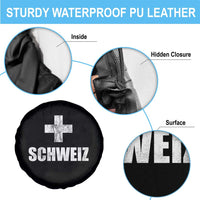 Schweiz Swiss German Vintage Cross Flag Switzerland Roots Spare Tire Cover