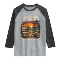 My Give A Damn is Broken Lifes Too Short to Pretend Raglan Shirt Funny Old Man Quote