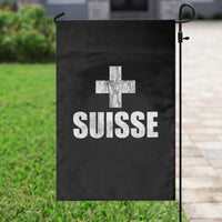 Suisse Swiss French Vintage Cross Flag Switzerland Roots Garden Flag