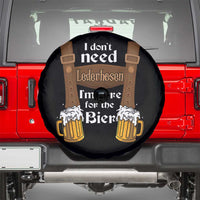 Oktoberfest Spare Tire Cover I Don't Need Lederhosen I'm Here For The Bier - Wonder Print Shop