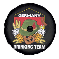 Germany Drinking Team Spare Tire Cover Germany Beer Festivals Oktoberfest Alpine hat Barley - Wonder Print Shop
