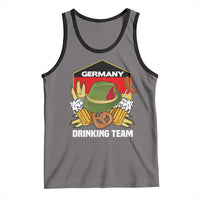 Germany Drinking Team Tank Top Germany Beer Festivals Oktoberfest Alpine hat Barley - Wonder Print Shop