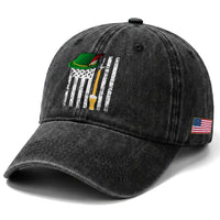 Funny German Beer Washed Cotton Baseball Cap Oktoberfest Vintage American Flag Alpine hat
