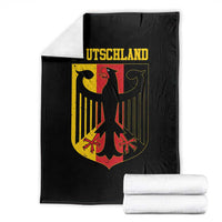 Deutschland German Pride Throw Blanket Bundesadler Coat of Arms - Wonder Print Shop