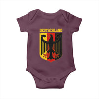 Deutschland German Pride Baby Onesie Bundesadler Coat of Arms - Wonder Print Shop