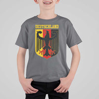 Deutschland German Pride T Shirt For Kid Bundesadler Coat of Arms - Wonder Print Shop
