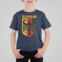 Deutschland German Pride T Shirt For Kid Bundesadler Coat of Arms - Wonder Print Shop
