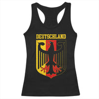 Deutschland German Pride Racerback Tank Top Bundesadler Coat of Arms - Wonder Print Shop