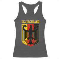 Deutschland German Pride Racerback Tank Top Bundesadler Coat of Arms - Wonder Print Shop