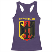 Deutschland German Pride Racerback Tank Top Bundesadler Coat of Arms - Wonder Print Shop