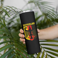 Deutschland German Pride Skinny Tumbler Bundesadler Coat of Arms - Wonder Print Shop
