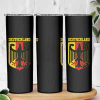 Deutschland German Pride Skinny Tumbler Bundesadler Coat of Arms - Wonder Print Shop