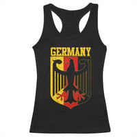 Proud Germany Racerback Tank Top Bundesadler Coat of Arms German Flag - Wonder Print Shop