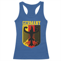Proud Germany Racerback Tank Top Bundesadler Coat of Arms German Flag - Wonder Print Shop