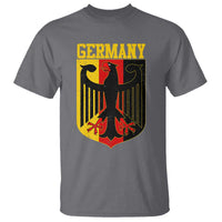 Proud Germany T Shirt Bundesadler Coat of Arms German Flag - Wonder Print Shop