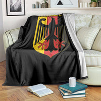 Oktoberfest Throw Blanket Bundesadler Coat of Arms German Flag - Wonder Print Shop