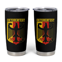 Oktoberfest Tumbler Cup Bundesadler Coat of Arms German Flag - Wonder Print Shop
