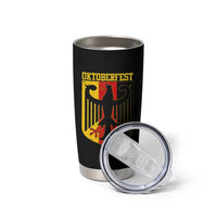 Oktoberfest Tumbler Cup Bundesadler Coat of Arms German Flag - Wonder Print Shop