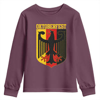 Oktoberfest Youth Sweatshirt Bundesadler Coat of Arms German Flag - Wonder Print Shop