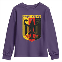 Oktoberfest Youth Sweatshirt Bundesadler Coat of Arms German Flag - Wonder Print Shop