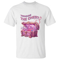 Breast Cancer Awareness T Shirt Treasure The Chest Crystal Diamond Pink Ribbon - Wonder Print Shop