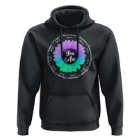 Suicide Prevention Awareness Hoodie You Are Never Alone Enough Amazing Special Strong Lovely Sunflower - Wonder Print Shop