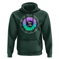 Suicide Prevention Awareness Hoodie You Are Never Alone Enough Amazing Special Strong Lovely Sunflower - Wonder Print Shop