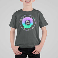 Suicide Prevention Awareness T Shirt For Kid You Are Never Alone Enough Amazing Special Strong Lovely Sunflower - Wonder Print Shop