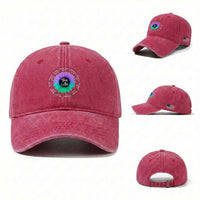 Suicide Prevention Awareness Washed Cotton Baseball Cap You Are Never Alone Enough Amazing Special Strong Lovely Sunflower