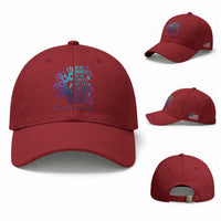 Suicide Prevention Awareness Baseball Cap You Are Worthy You Are Loved You Are Needed You Are Enough Hand Butterfly