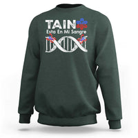 Boricua Sweatshirt Taino Esta En Mi Sangre Frog Puerto - Wonder Print Shop