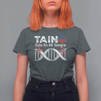 Boricua T Shirt For Women Taino Esta En Mi Sangre Frog Puerto - Wonder Print Shop