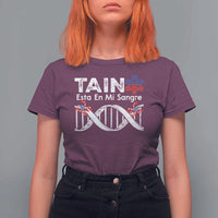 Boricua T Shirt For Women Taino Esta En Mi Sangre Frog Puerto - Wonder Print Shop