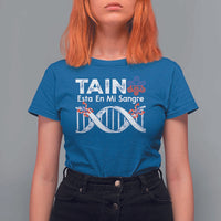 Boricua T Shirt For Women Taino Esta En Mi Sangre Frog Puerto - Wonder Print Shop