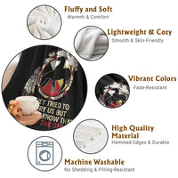 Native American Throw Blanket They Tried To Bury Us But They Didn't Know That Medicine Wheel - Wonder Print Shop