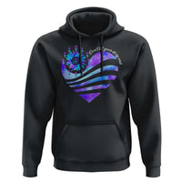Suicide Prevention Awareness Hoodie Don't Let Your Story End Heart Semicolon Sunflower - Wonder Print Shop