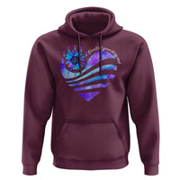 Suicide Prevention Awareness Hoodie Don't Let Your Story End Heart Semicolon Sunflower - Wonder Print Shop