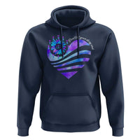 Suicide Prevention Awareness Hoodie Don't Let Your Story End Heart Semicolon Sunflower - Wonder Print Shop