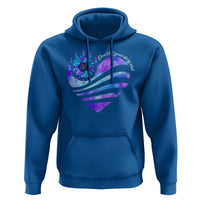 Suicide Prevention Awareness Hoodie Don't Let Your Story End Heart Semicolon Sunflower - Wonder Print Shop