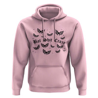 Funny Halloween Bat Shit Crazy Hoodie Horror Gothic Coquette Bat - Wonder Print Shop