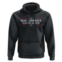 Make America Gavin Again Hoodie Gavin Newsom Support Stars And Stripes - Wonder Print Shop