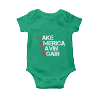 Make America Gavin Again Baby Onesie Gavin Newsom Support - Wonder Print Shop