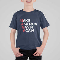 Make America Gavin Again T Shirt For Kid Gavin Newsom Support - Wonder Print Shop