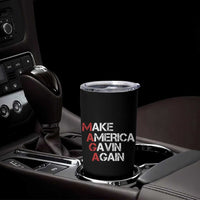 Make America Gavin Again Tumbler Cup Gavin Newsom Support - Wonder Print Shop