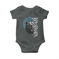 Viking Berserker Bear Warrior Odin Runes Nordic Compass Baby Onesie - Wonder Print Shop